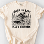 Sorry I'm Late T-Shirt — Ivory