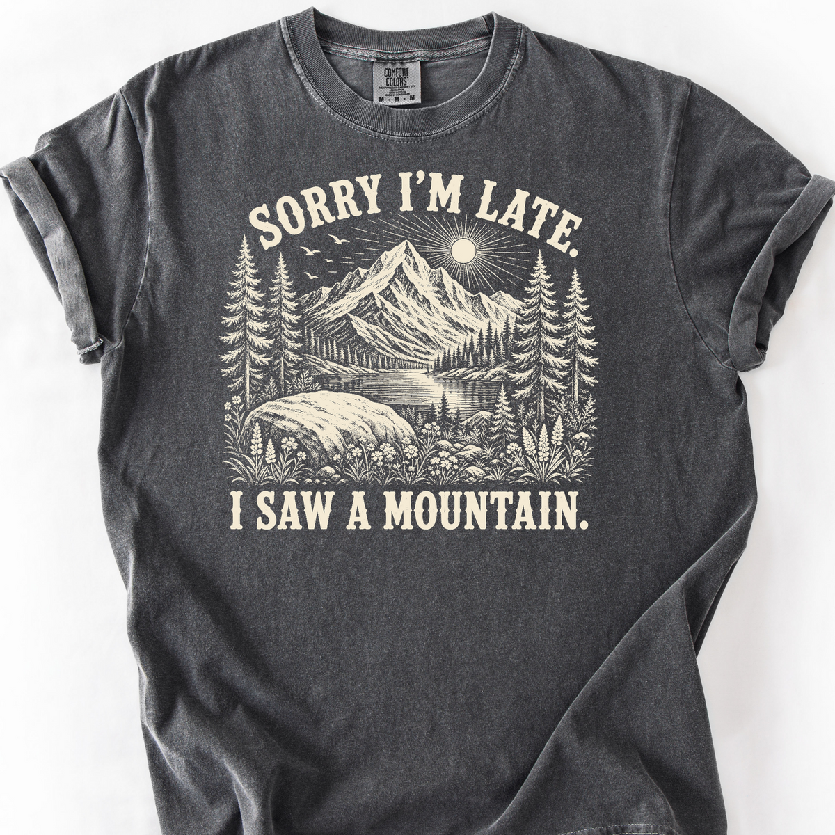 Sorry I'm Late T-Shirt — Pepper