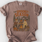 Spooky Season Campfire T-Shirt — Espresso