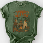 Spooky Season Campfire T-Shirt — Moss