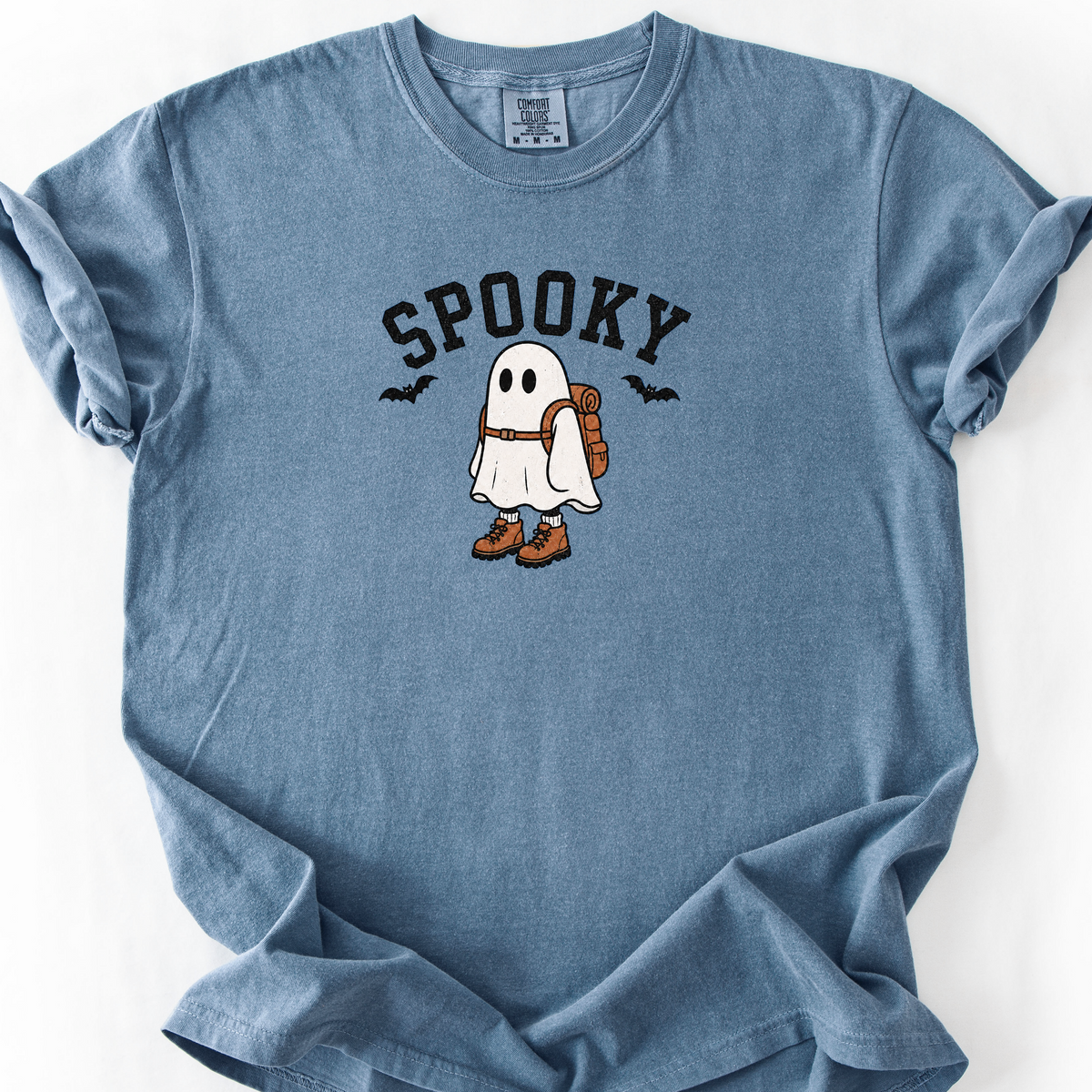 Spooky Trail Ghost T-Shirt — Blue Jean