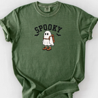 Spooky Trail Ghost T-Shirt — Moss