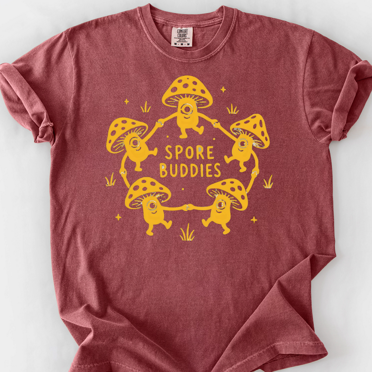 Spore Buddies T-Shirt — Brick
