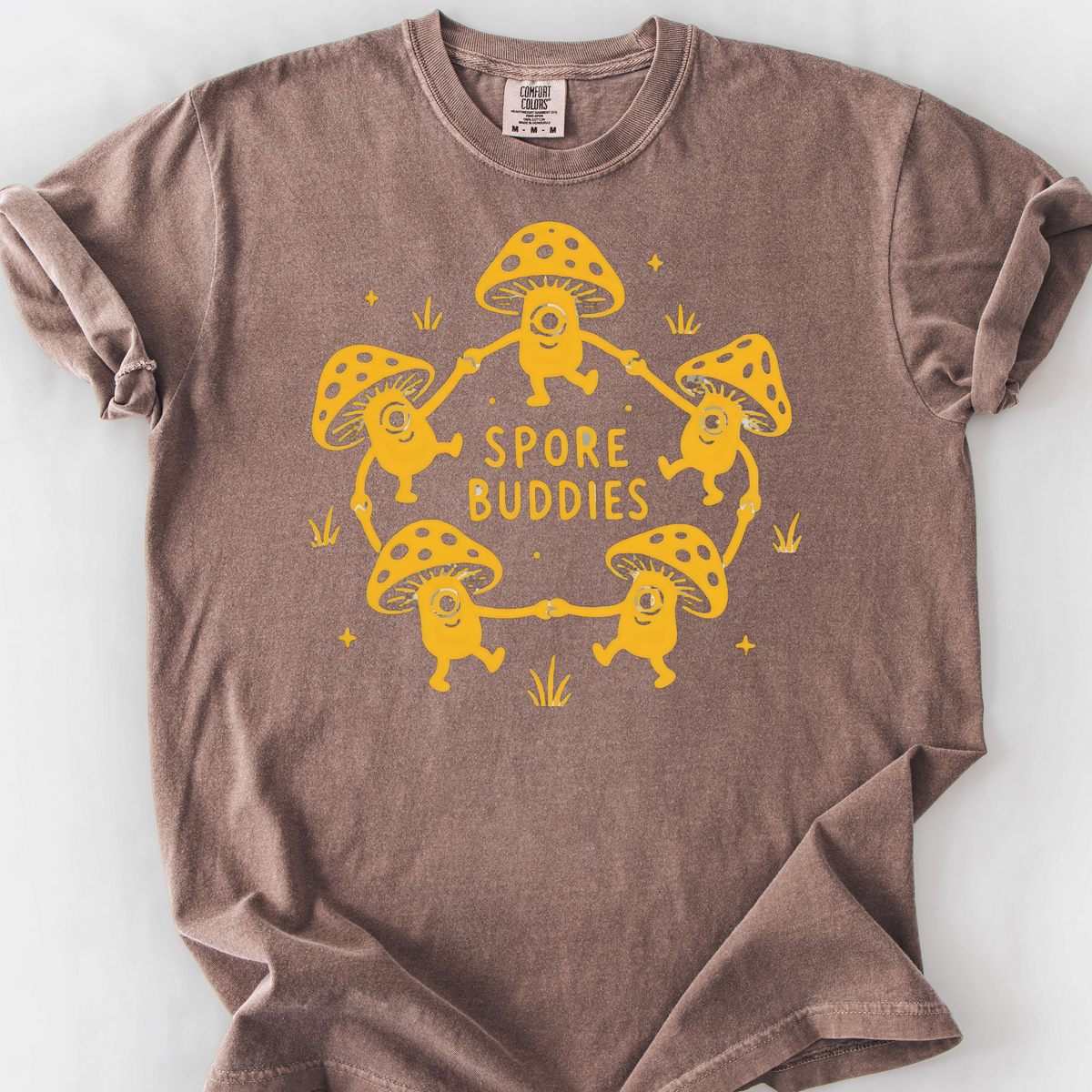 Spore Buddies T-Shirt — Espresso