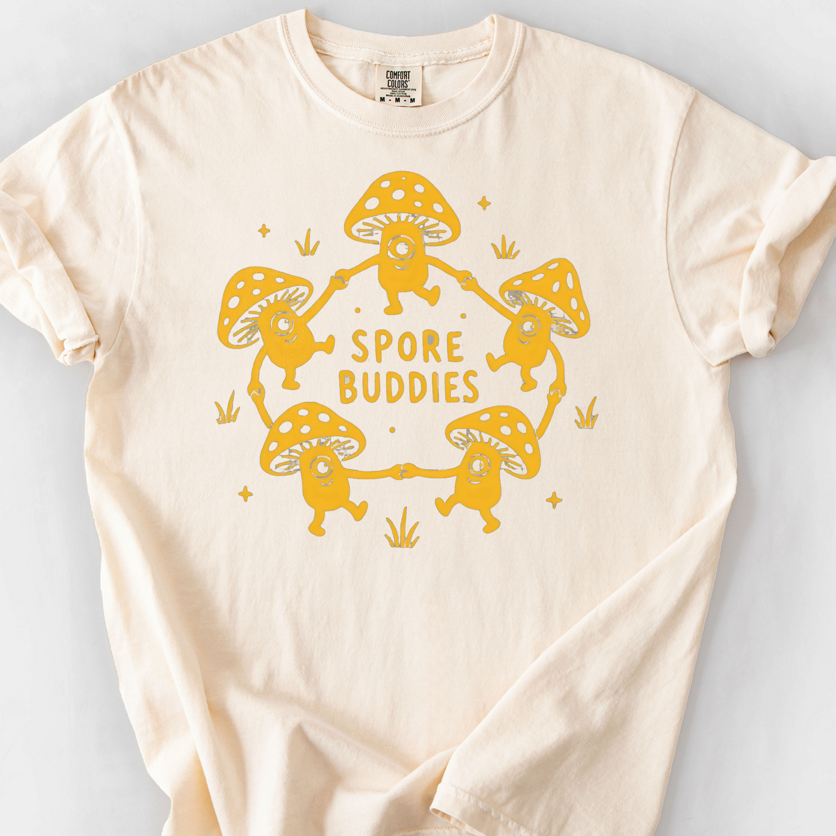 Spore Buddies T-Shirt — Ivory