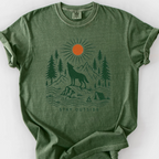 Stay Outside T-Shirt — Moss