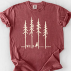 Stay Wild Little Bandit T-Shirt — Brick