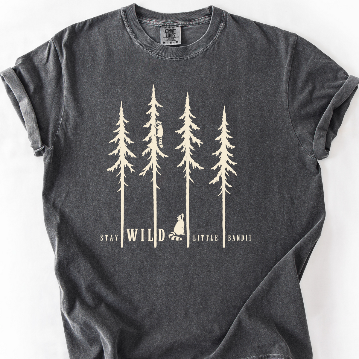 Stay Wild Little Bandit T-Shirt — Pepper