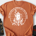 Stronger Than Your Tent Stakes T-Shirt — Yam
