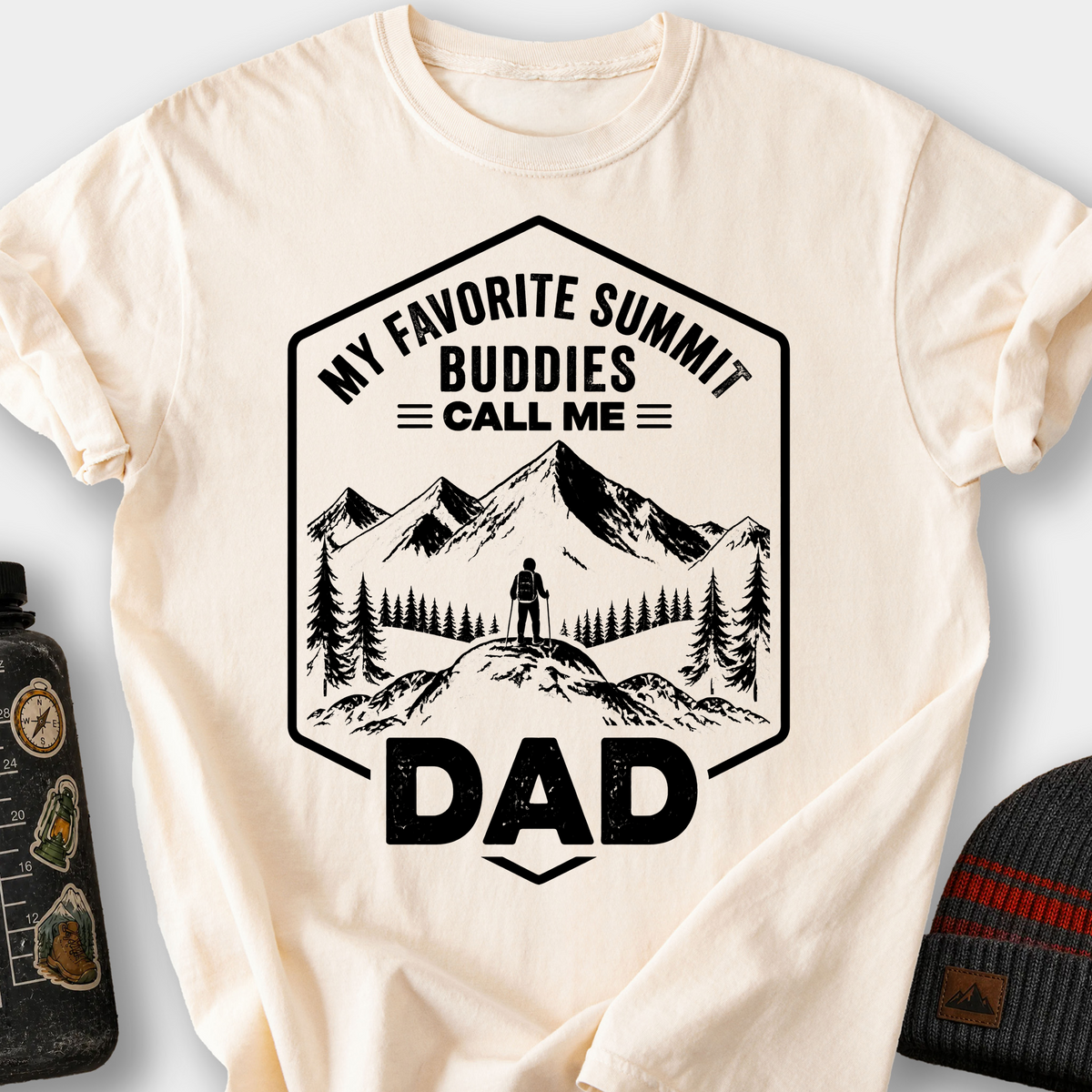 My Favorite Summit Buddies Call Me Dad T-Shirt — Ivory