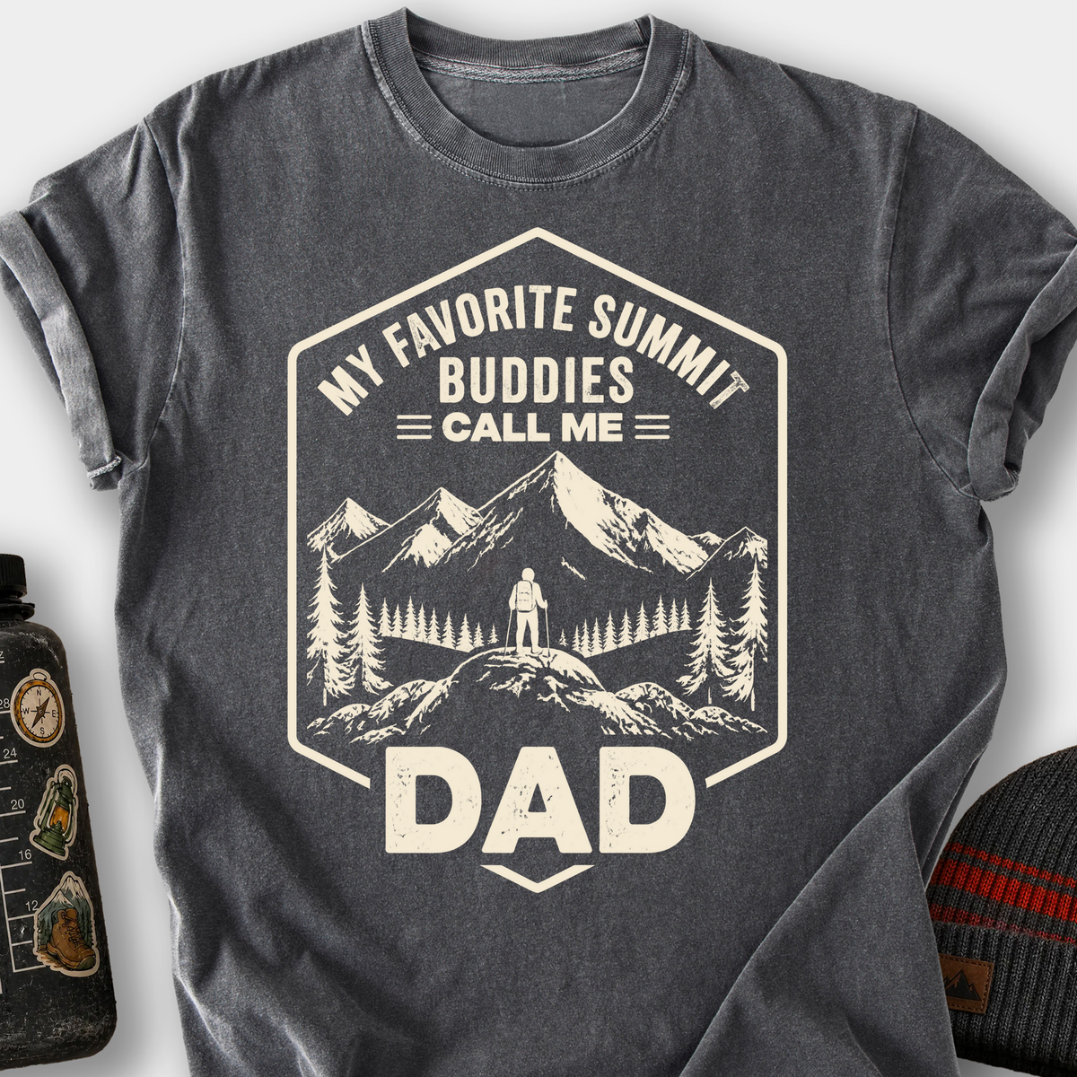 My Favorite Summit Buddies Call Me Dad T-Shirt — Pepper