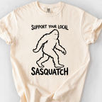 Support Your Local Sasquatch T-Shirt — Ivory