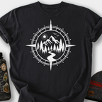 Switchback Compass T-Shirt — Black