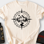 Switchback Compass T-Shirt — Ivory