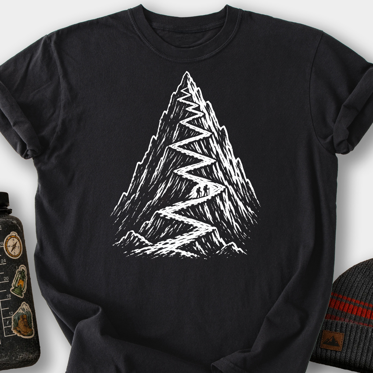 Switchback Peak T-Shirt — Black