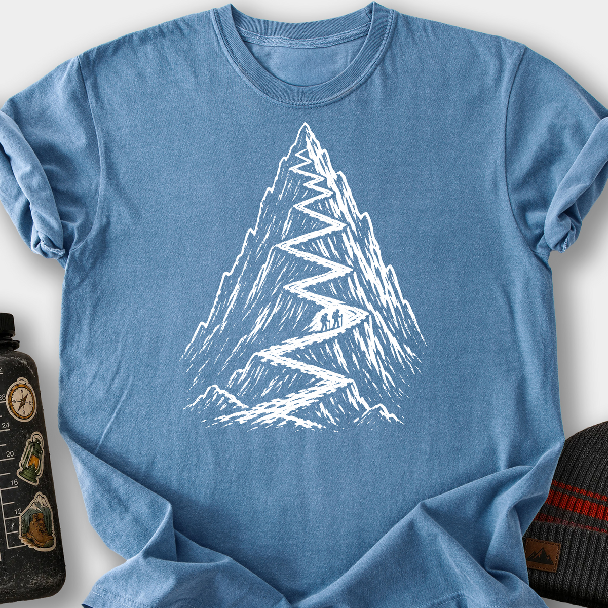 Switchback Peak T-Shirt — Blue Jean