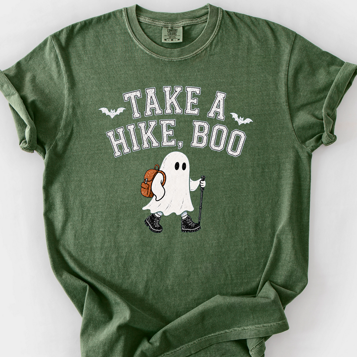 Take A Hike Boo T-Shirt — Moss