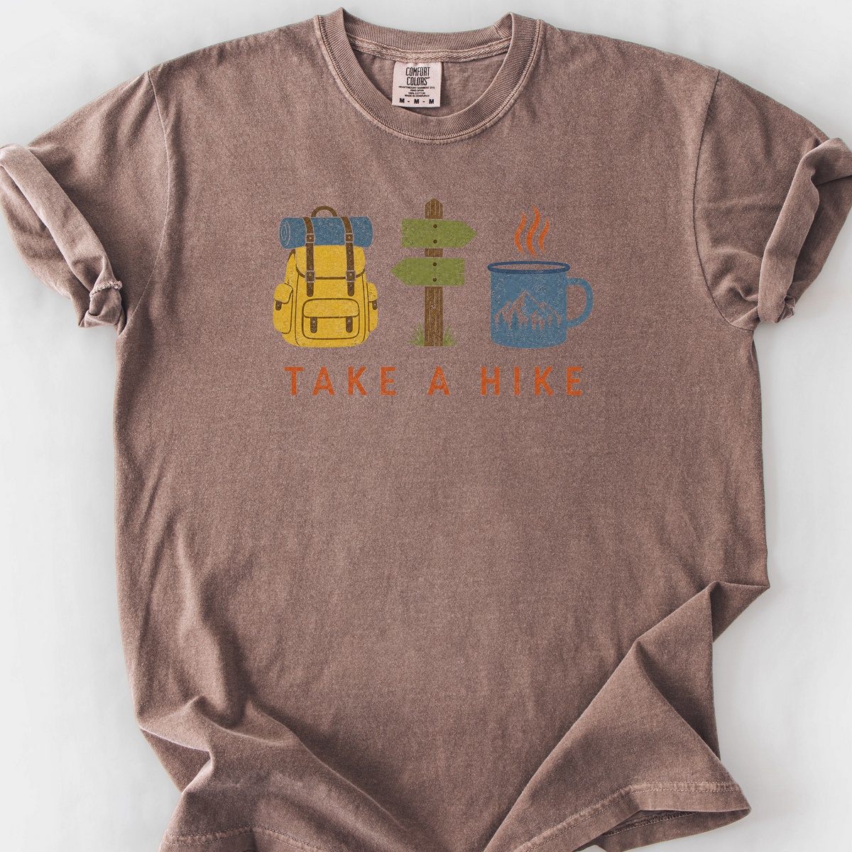 Take A Hike Trio T-Shirt — Espresso