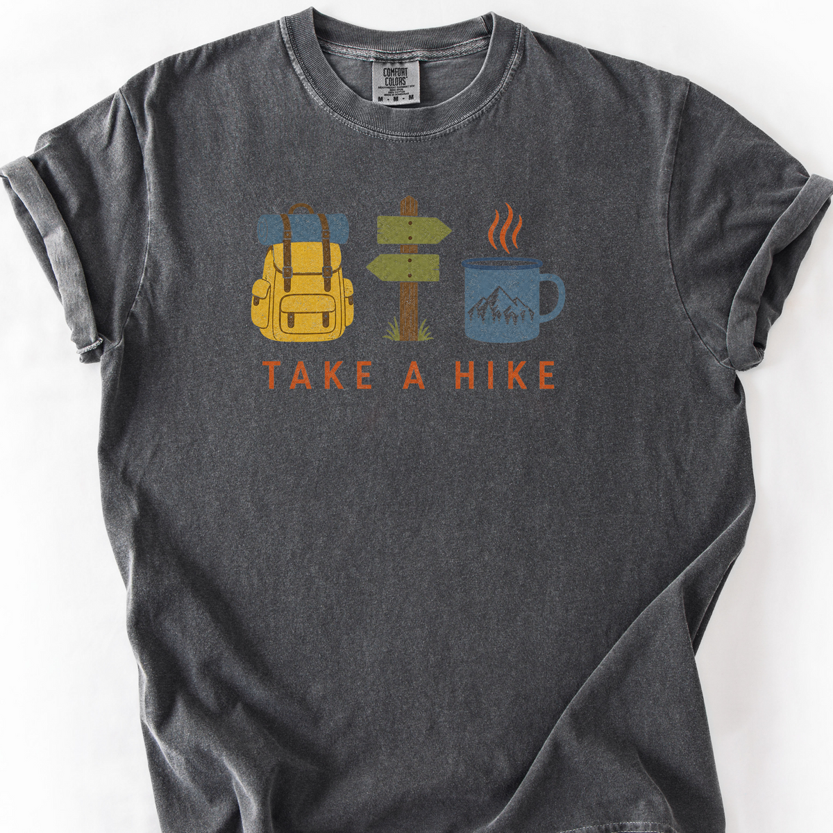 Take A Hike Trio T-Shirt — Pepper