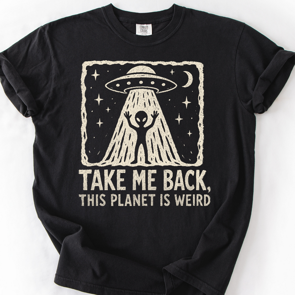Take Me Back T-Shirt — Black