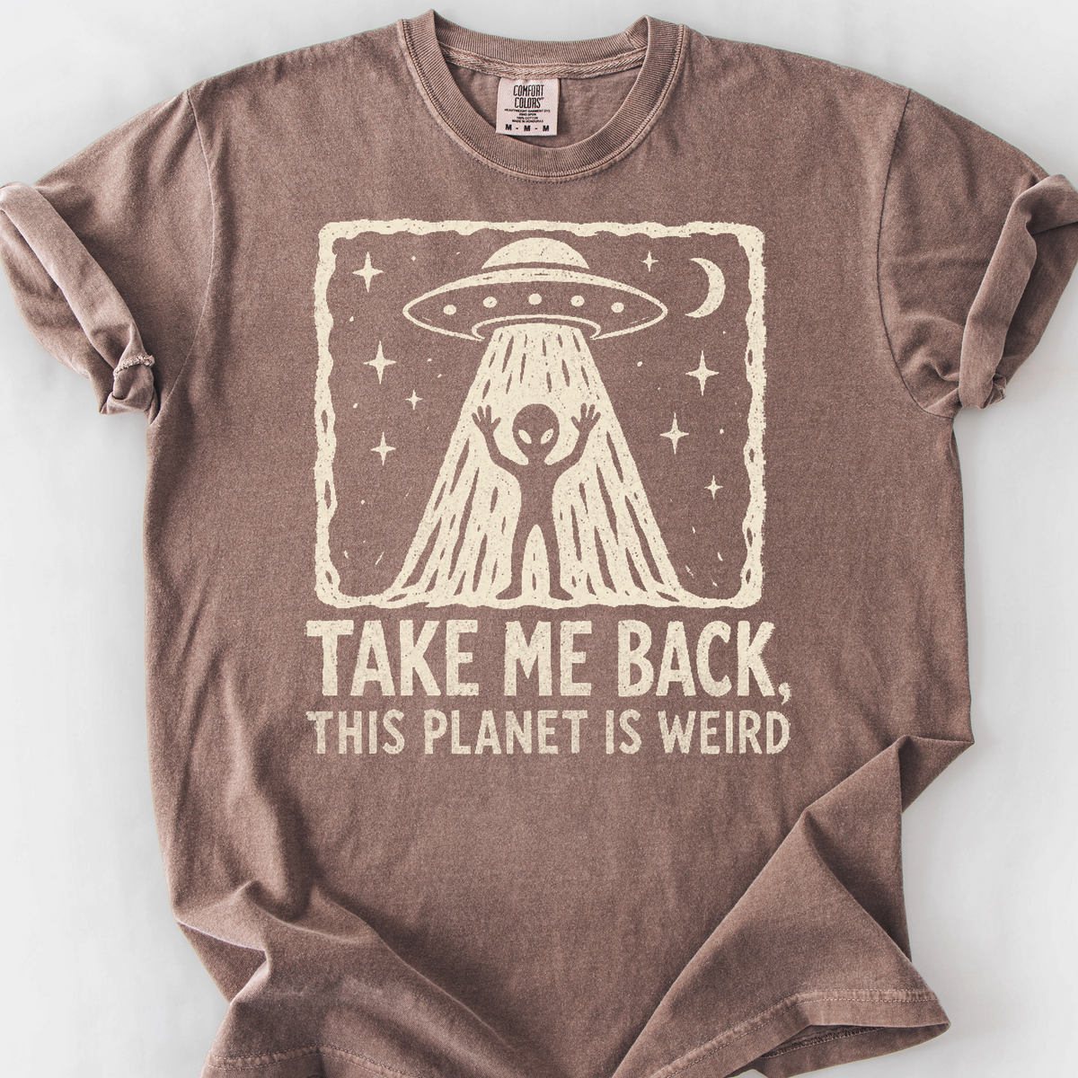 Take Me Back T-Shirt — Espresso
