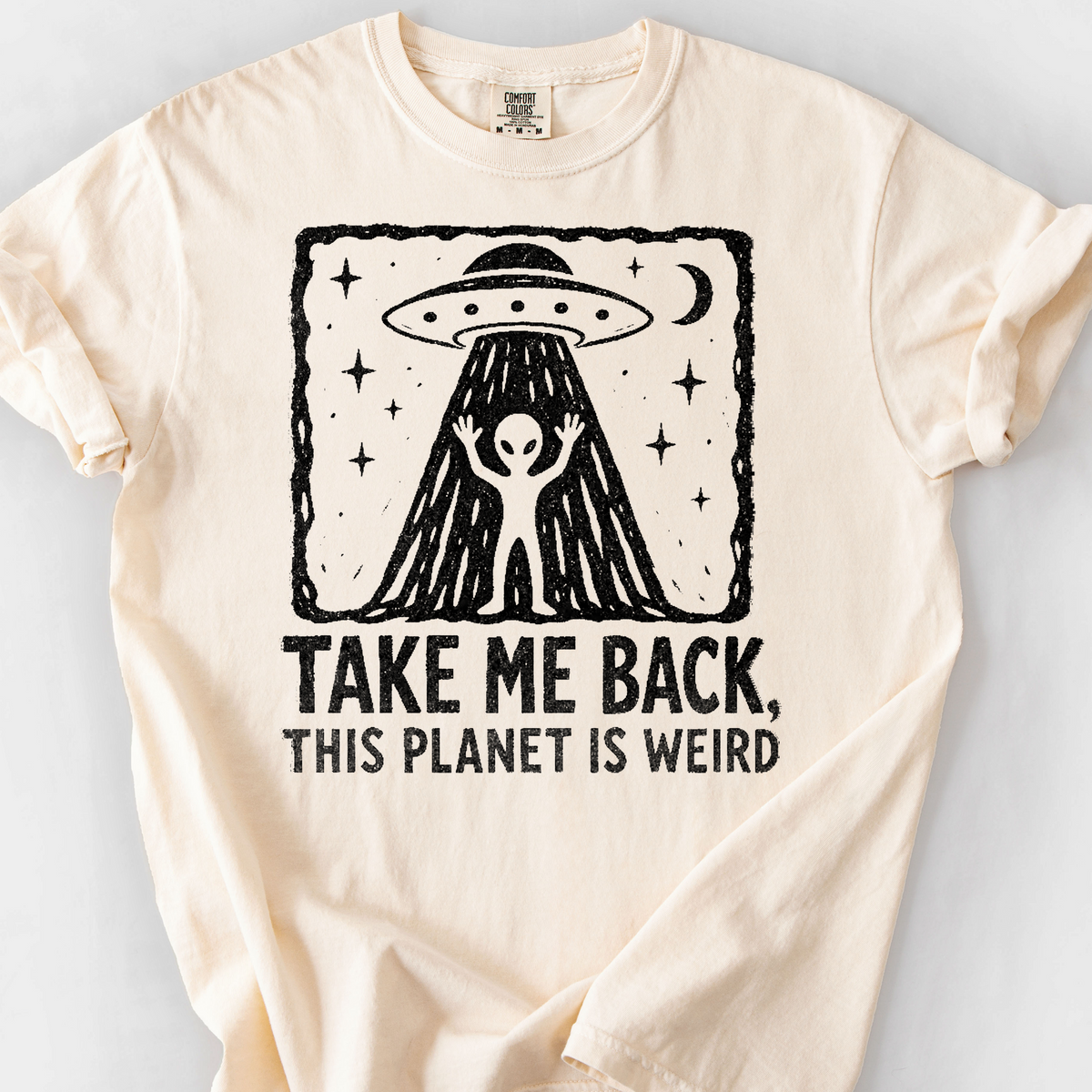 Take Me Back T-Shirt — Ivory