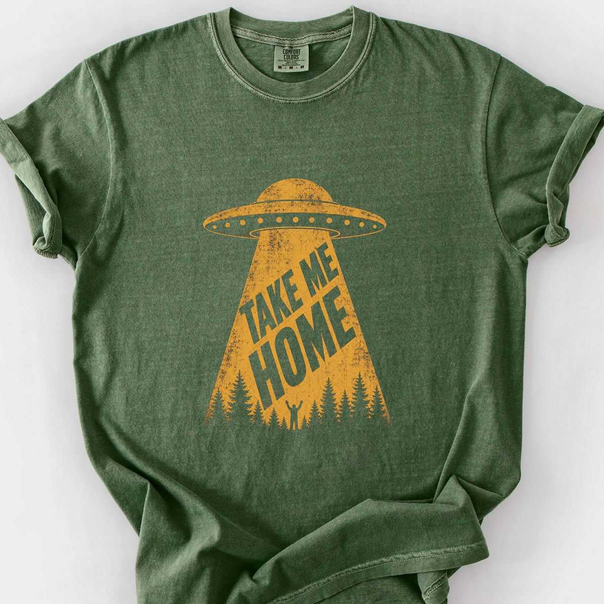 Take Me Home T-Shirt — Moss