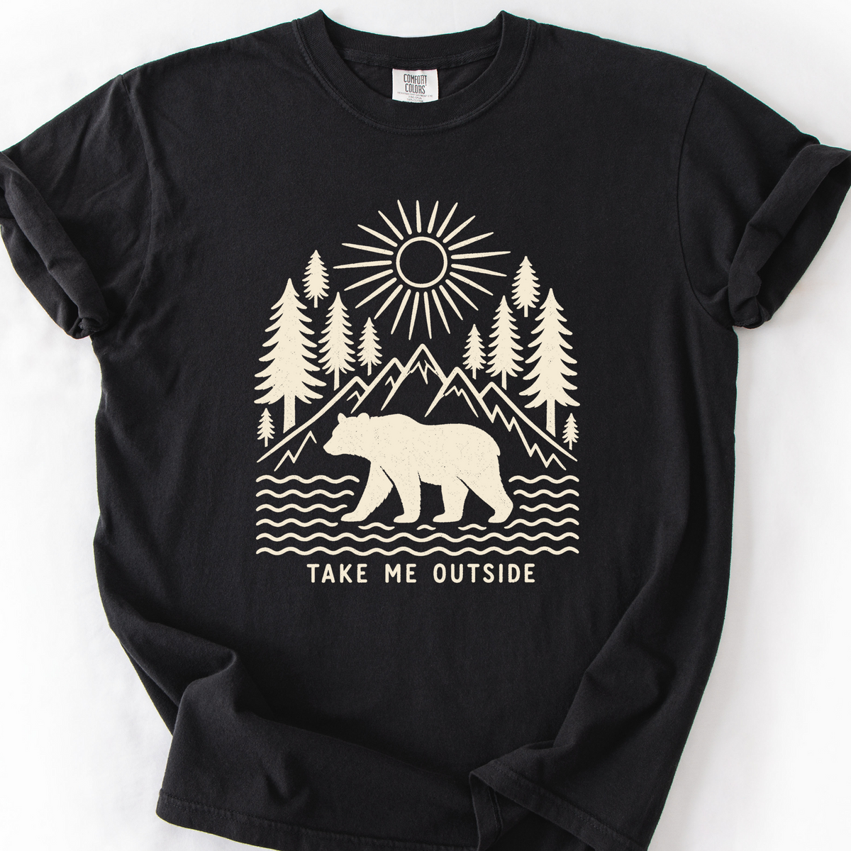 Take Me Outside T-Shirt — Black