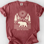 Take Me Outside T-Shirt — Brick
