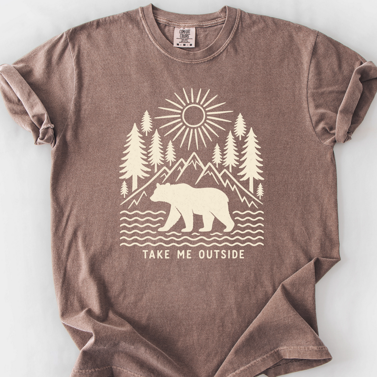 Take Me Outside T-Shirt — Espresso