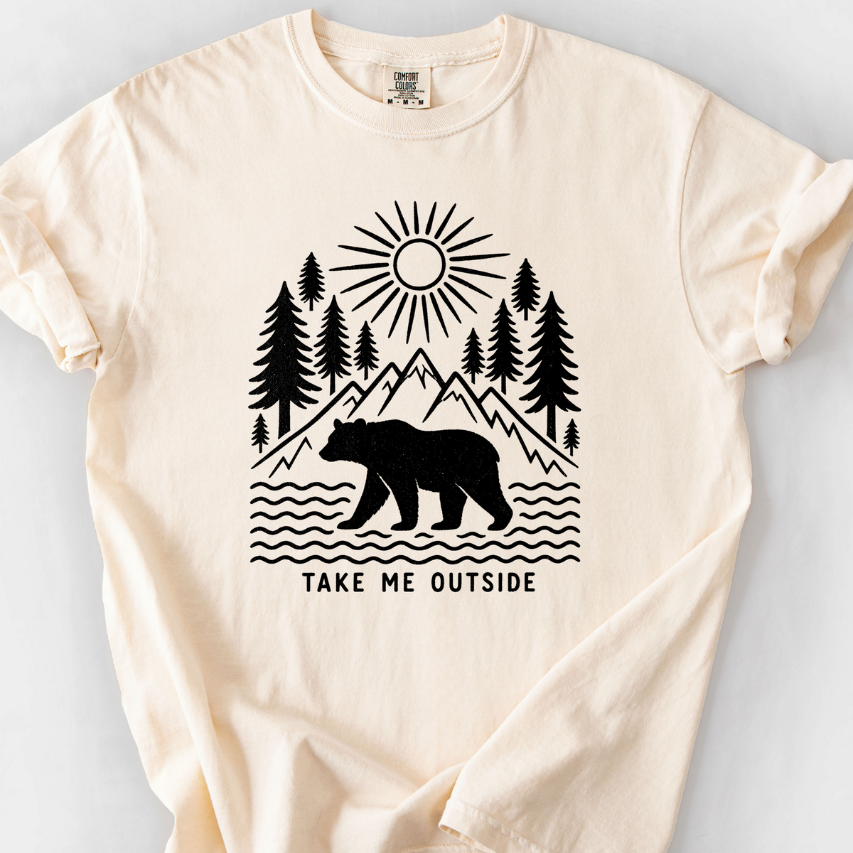 Take Me Outside T-Shirt — Ivory