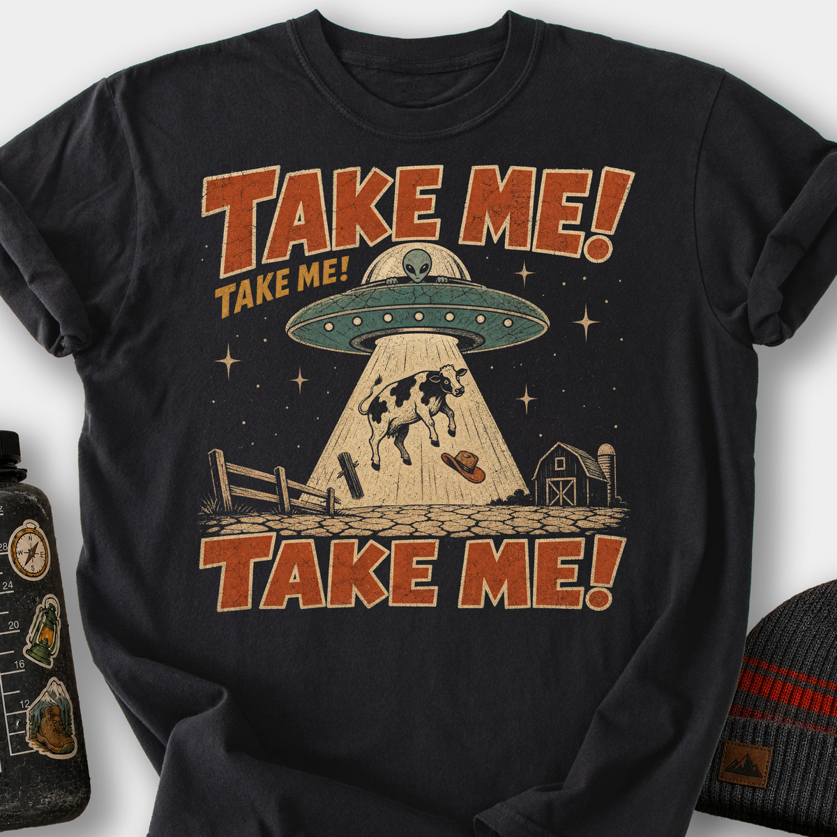 Take Me Take Me T-Shirt — Black