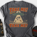 Take Me Take Me T-Shirt — Pepper