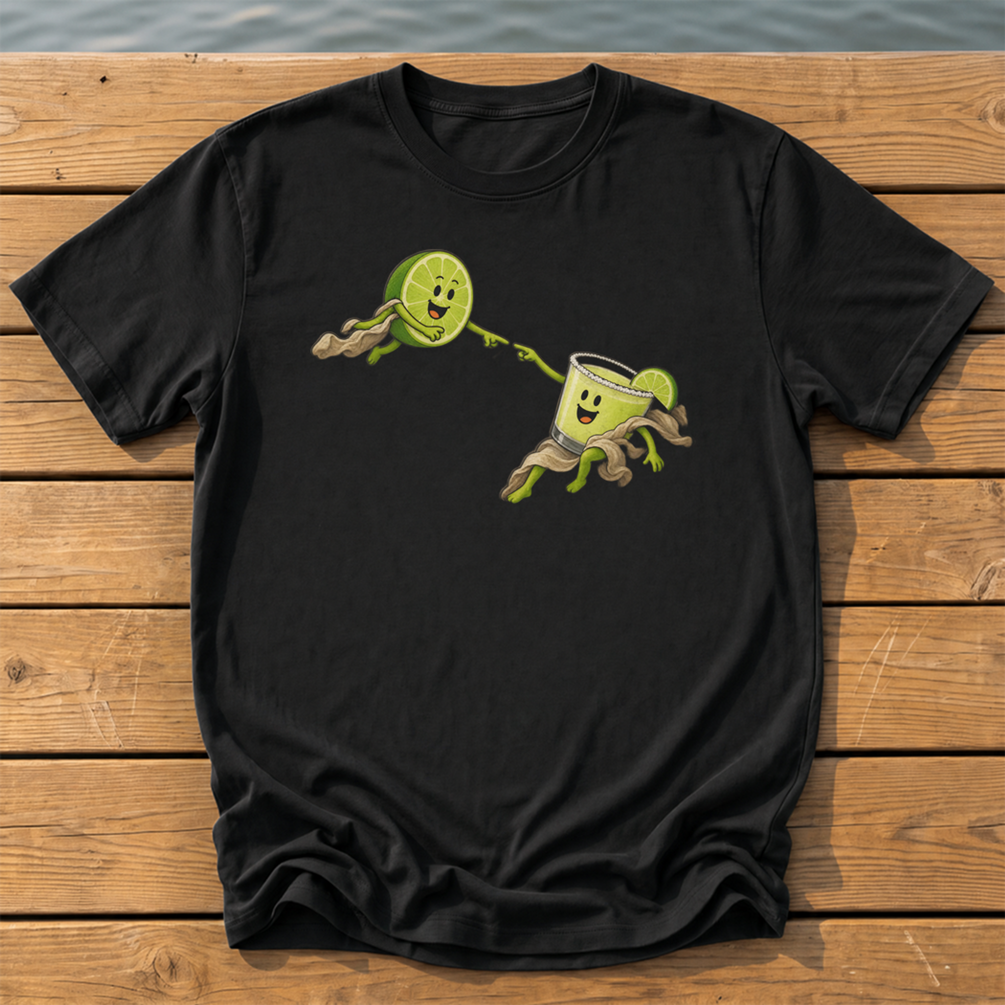 The Creation of Margarita T-Shirt — Black