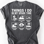 Things I Do in My Spare Time: Hiking T-Shirt — Pepper