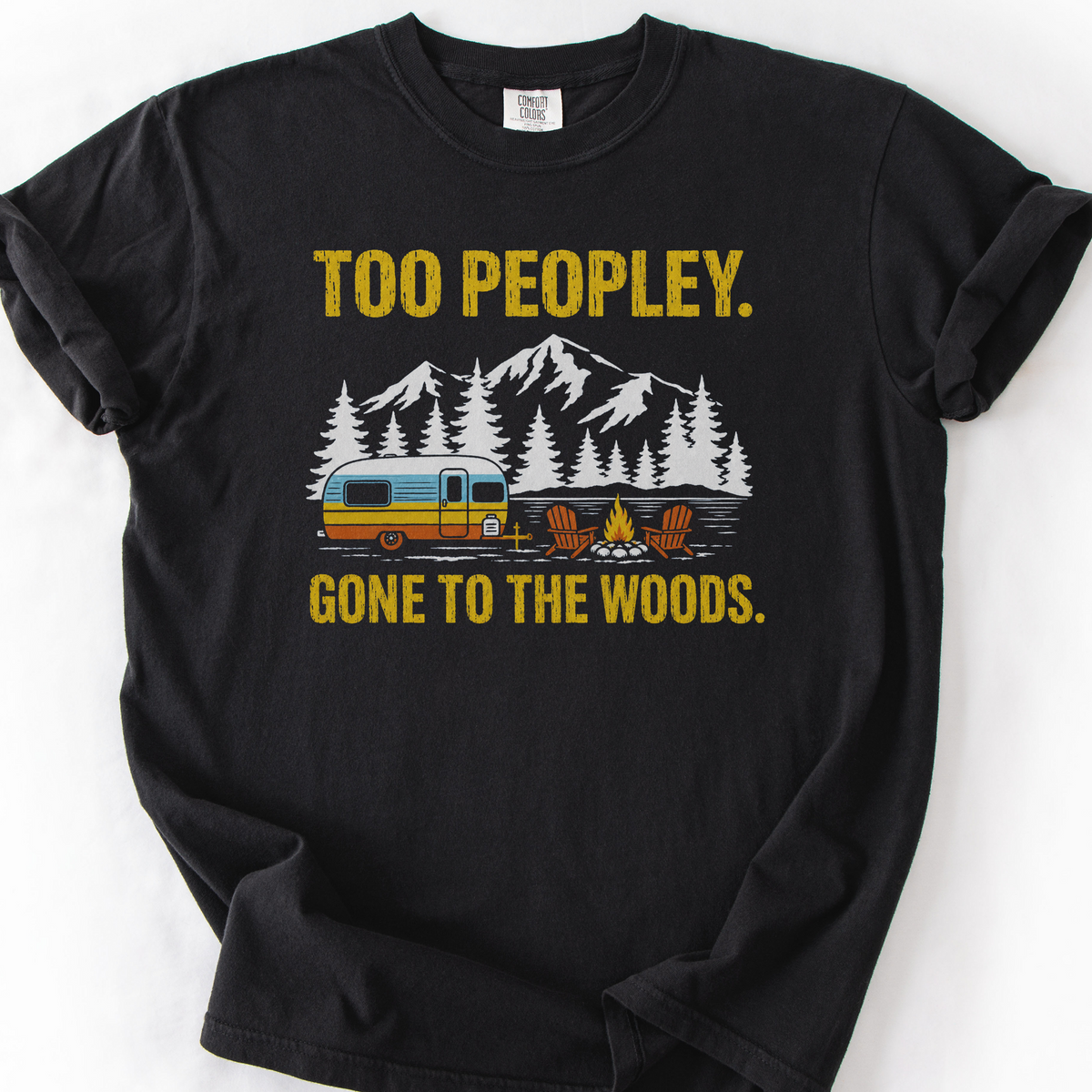 Too Peopley T-Shirt — Black