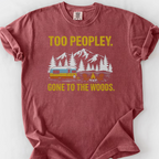 Too Peopley T-Shirt — Brick