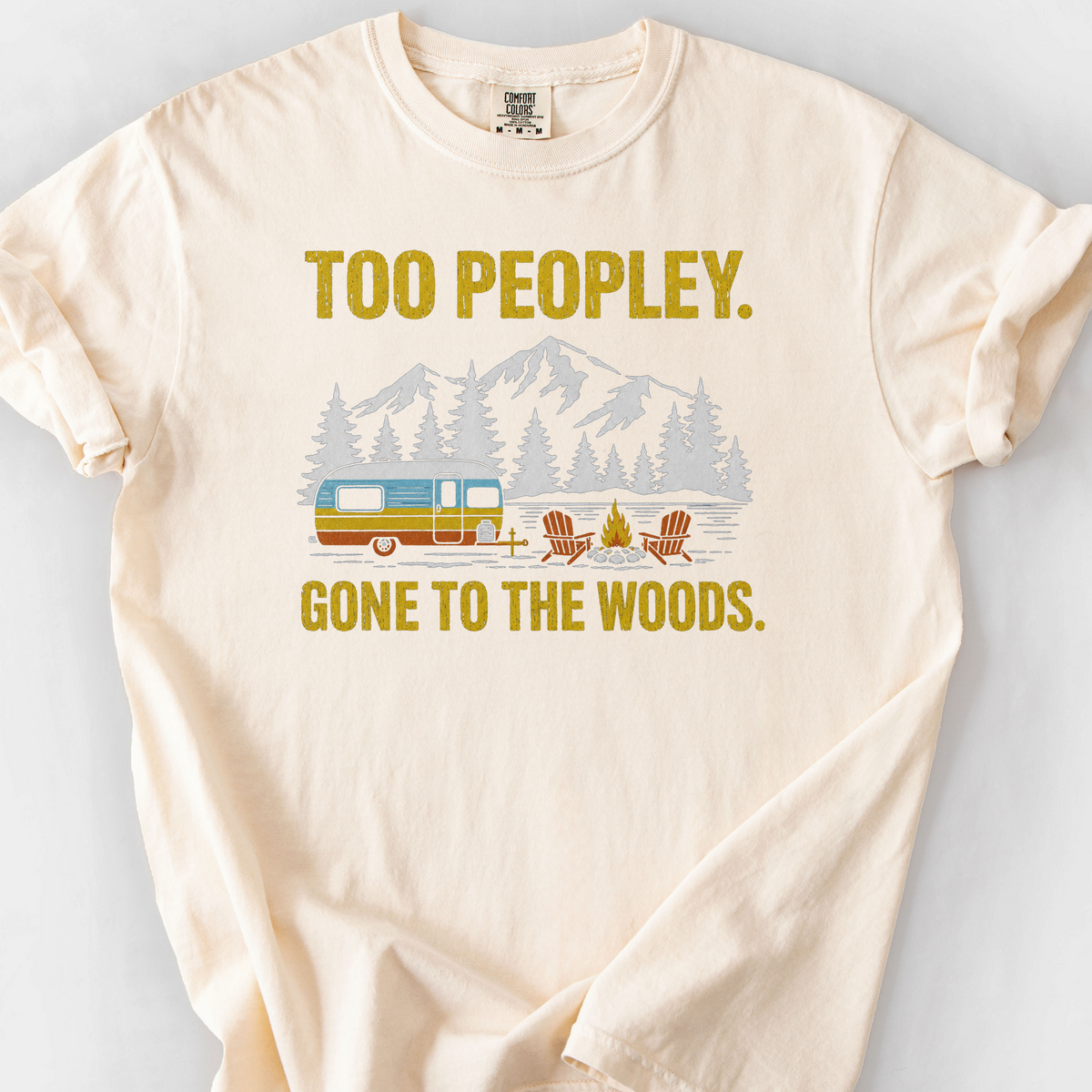 Too Peopley T-Shirt — Ivory