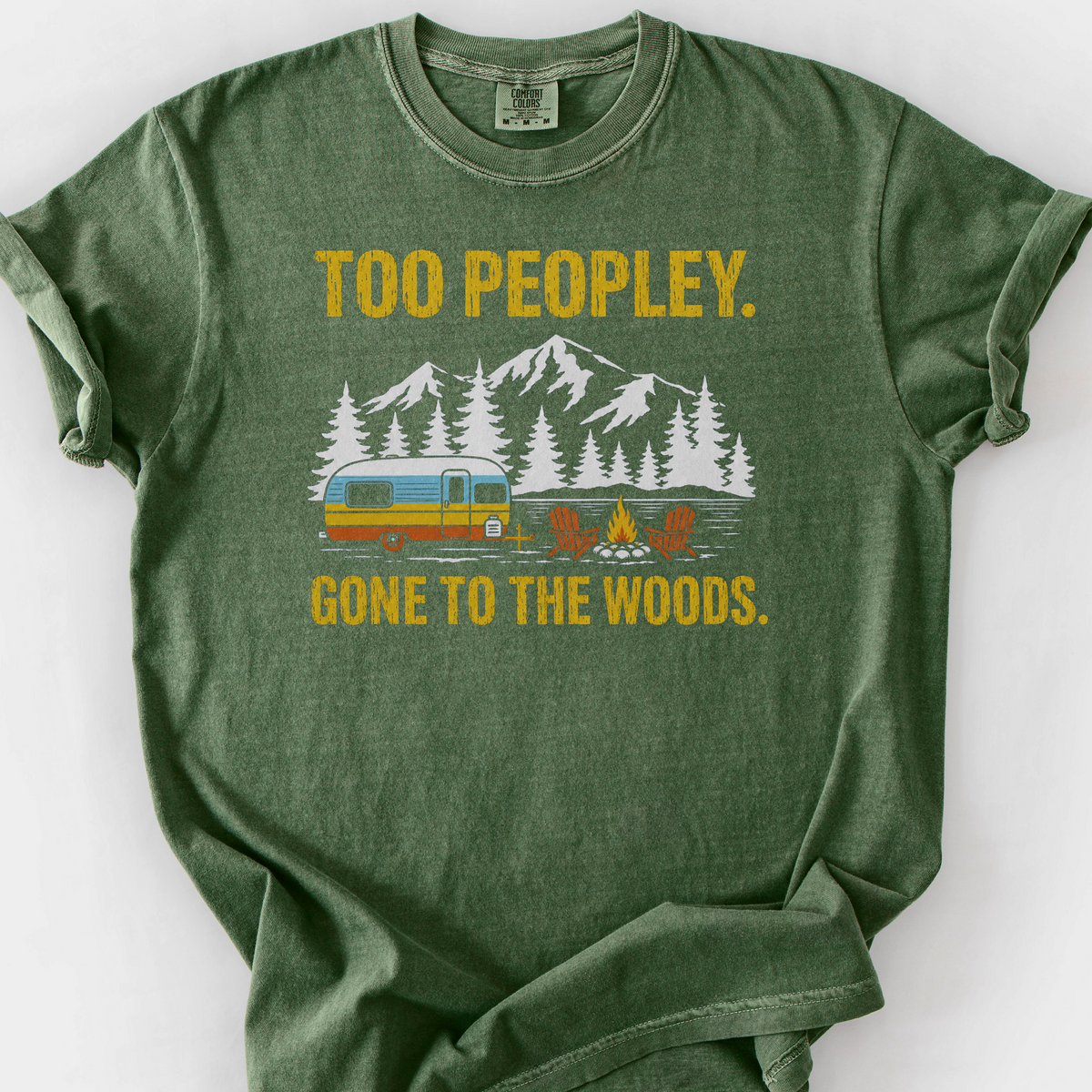 Too Peopley T-Shirt — Moss