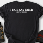 Trail and Error T-Shirt — Black