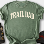 Trail Dad (Varsity) T-Shirt — Moss