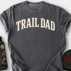 Trail Dad (Varsity) T-Shirt — Pepper