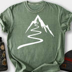Trail Pulse Summit T-Shirt — Moss
