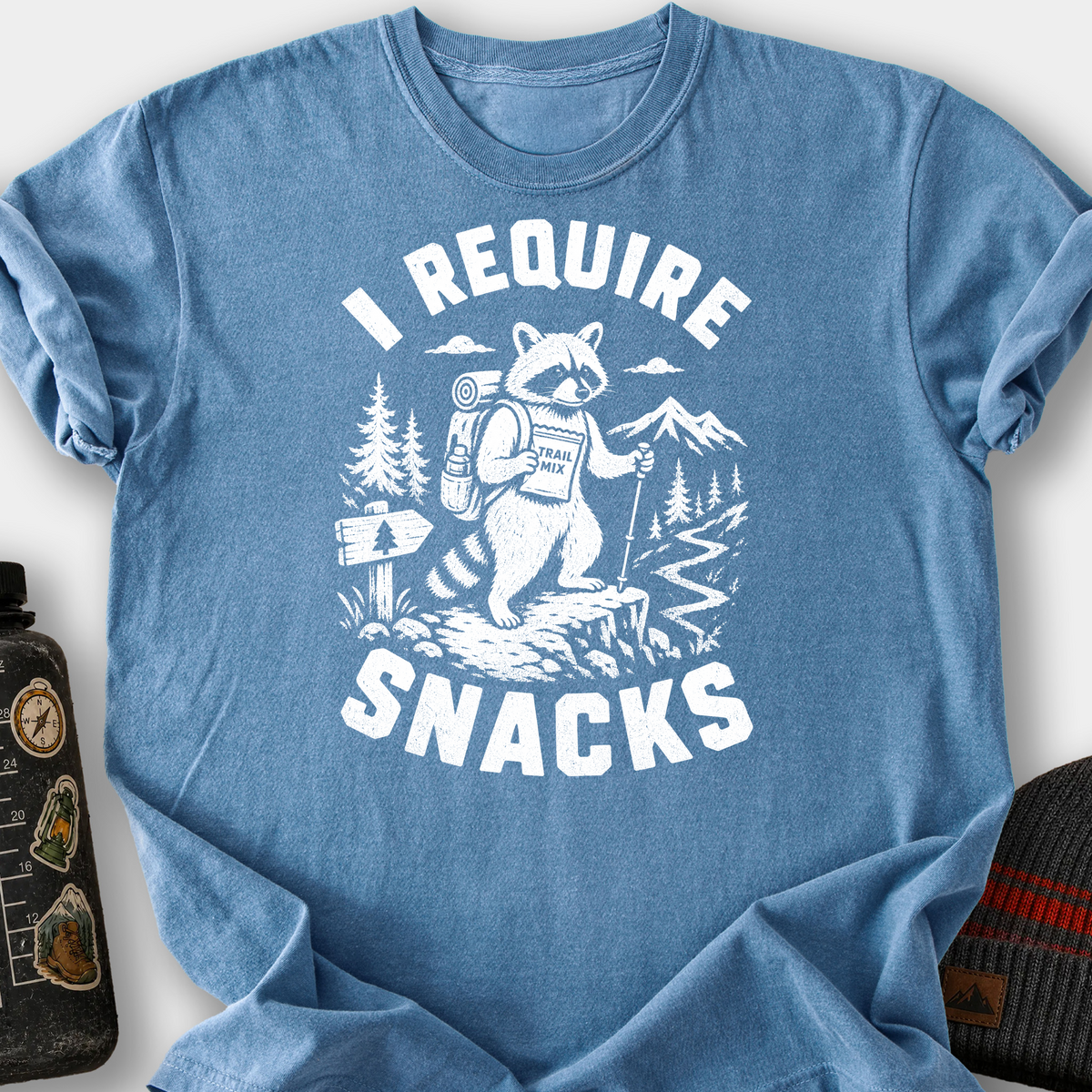 Trail Snack Requirement T-Shirt — Blue Jean