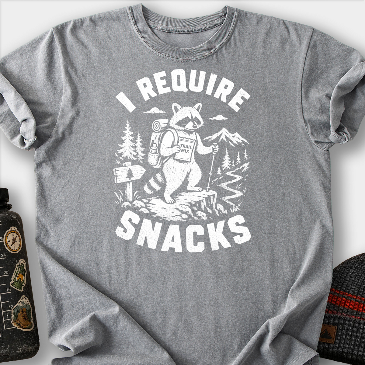 Trail Snack Requirement T-Shirt — Grey