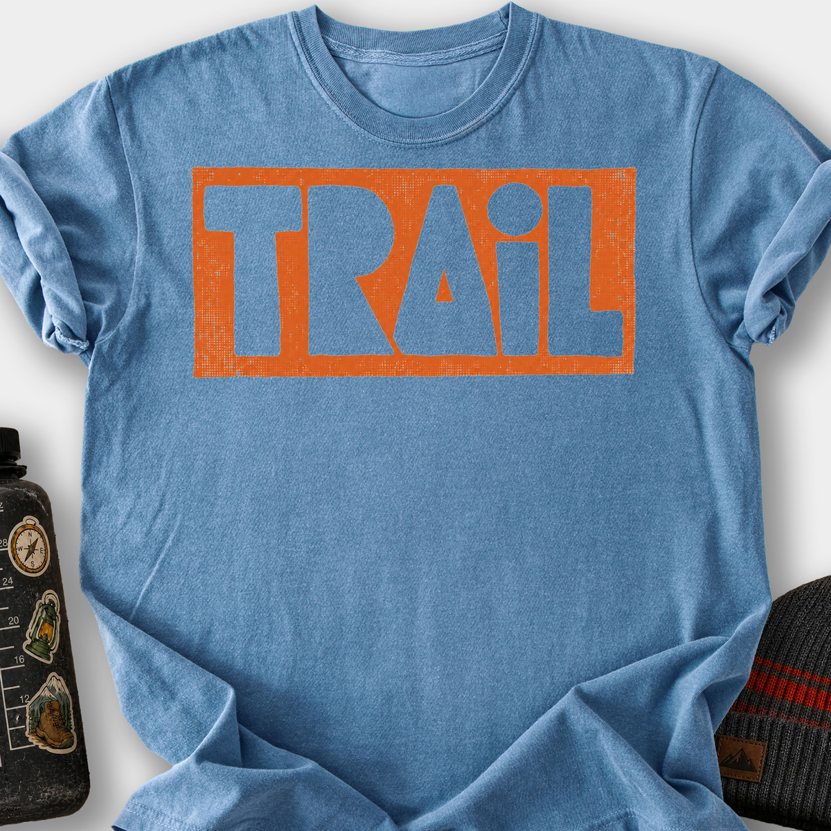 Trail T-Shirt — Blue Jean