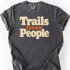 Trails Over People T-Shirt — Pepper