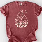 Unverified And Proud T-Shirt — Brick