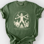 Vitruvian Camper T-Shirt — Moss