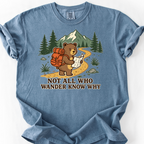 Wandering Bear T-Shirt — Blue Jean
